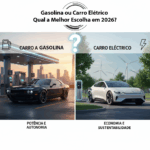 Qual a melhor escolha, um carro a gasolina ou um elétrico